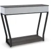 Mor Furniture Sofa & End Tables|Sethlen Sofa Table In Gray/Black