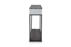 Mor Furniture Sofa & End Tables|Sethlen Sofa Table In Gray/Black