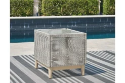 Mor Furniture Outdoor Accent Tables|Seton Creek Outdoor End Table In Gray