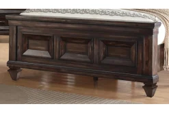 Mor Furniture Beds|Sevilla Panel Bed In Walnut, Queen