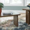 Mor Furniture Coffee Tables|Shawbeck Coffee Table & End Table In Medium Brown