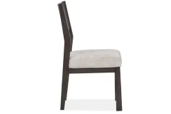 Mor Furniture Dining Chairs|Shelby Side Chair In Coffee Bean, Wood Back
