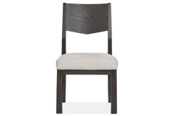 Mor Furniture Seating For 6|Dining Room Sets|Shelby Trestle Dining Table & 6 Wood Back Chairs In Coffee Bean