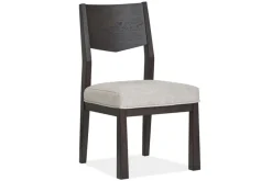 Mor Furniture Seating For 6|Dining Room Sets|Shelby Trestle Dining Table, 4 Wood Back Chairs & Bench In Coffee Bean