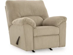 Mor Furniture Recliners|Simple Joy Rocker Recliner In Onyx