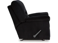 Mor Furniture Recliners|Simple Joy Rocker Recliner In Onyx