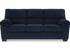 Mor Furniture Living Room Sets|Simple Joy Sofa & Loveseat In Navy