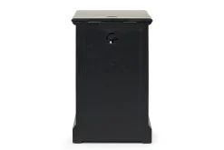 Mor Furniture Sofa & End Tables|Skyy Chairside Table In Black