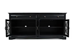 Mor Furniture Media Consoles & Hutches|Tv Stands|Skyy Media Console In Gray, 70 Inch