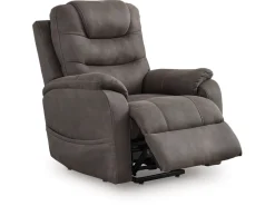 Mor Furniture Recliners|Lift Chairs|Snowfield 2 Power Lift Chair In Gunmetal