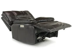 Mor Furniture Recliners|Sofia 3 Power Recliner In Brown Leather