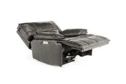 Mor Furniture Recliners|Sofia 3 Power Recliner In Brown Leather
