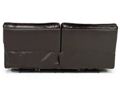 Mor Furniture Reclining Sofas|Sofas|Sofia 3 Power Sofa In Brown Leather
