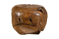 Mor Furniture Outdoor Accent Tables|Sola Outdoor Round End Table In Natural