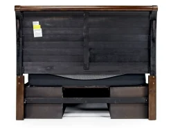Mor Furniture Beds|Sonora Sleigh Bed W/ Storage In Brown, Queen