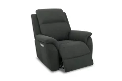 Mor Furniture Recliners|Sorrengail 3 Power Recliner In Light Blue