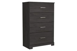 Mor Furniture Dressers & Chests|Stelsie Chest In Dark Charcoal