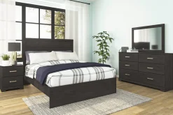 Mor Furniture Dressers & Chests|Stelsie Dresser In Dark Charcoal