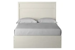 Mor Furniture Bedroom Sets|Stelsie Panel Bed, Dresser, Mirror & Nightstand In Gray, Full