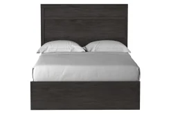 Mor Furniture Bedroom Sets|Stelsie Panel Bed, Dresser, Mirror & Nightstand In Gray, Full