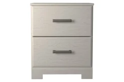 Mor Furniture Bedroom Sets|Stelsie Panel Bed, Dresser, Mirror & Nightstand In Gray, Full