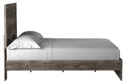Mor Furniture Beds|Stelsie Panel Bed In Gray, Full