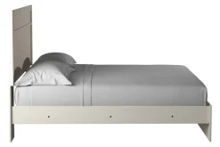 Mor Furniture Beds|Stelsie Panel Bed In Gray, Full