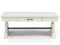 Mor Furniture Coffee Tables|Stone Coffee Table In White