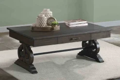 Mor Furniture Coffee Tables|Stone Coffee Table In White
