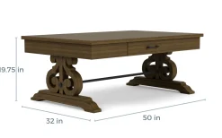 Mor Furniture Coffee Tables|Stone Coffee Table In White