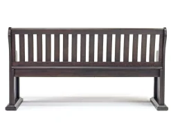 Mor Furniture Dining Benches|Stone Dining Bench W/ Storage In White
