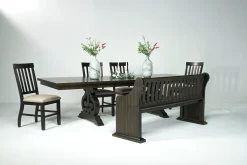 Mor Furniture Dining Benches|Stone Dining Bench W/ Storage In White