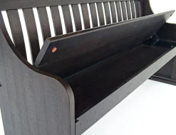 Mor Furniture Dining Benches|Stone Dining Bench W/ Storage In White