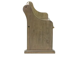 Mor Furniture Dining Benches|Stone Dining Bench W/ Storage In White