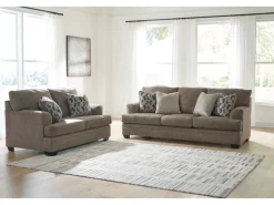 Mor Furniture Living Room Sets|Stonemeade Sofa & Loveseat In Nutmeg