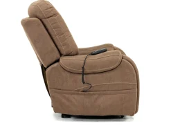 Mor Furniture Lift Chairs|Recliners|Str 3 Power Lift Chair W/ Wireless Charger In Gunmetal