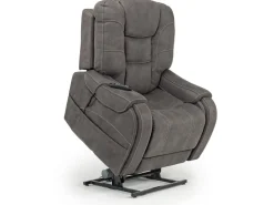 Mor Furniture Lift Chairs|Recliners|Str 3 Power Lift Chair W/ Wireless Charger In Gunmetal