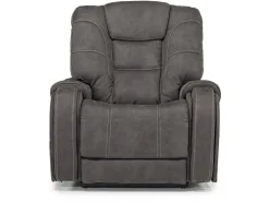 Mor Furniture Lift Chairs|Recliners|Str 3 Power Lift Chair W/ Wireless Charger In Gunmetal