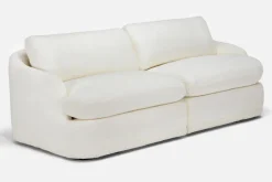 Mor Furniture Living Room Sets|Stratus Crypton Performance Sofa & Loveseat In Jennie Snow
