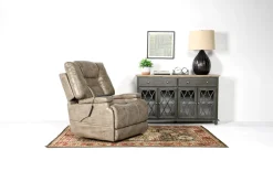 Mor Furniture Lift Chairs|Recliners|Stt 3 Power Lift Chair In Mushroom