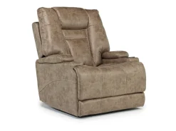Mor Furniture Recliners|Stt 3 Power Recliner W/ Wireless Charger In Mushroom