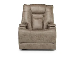 Mor Furniture Recliners|Stt 3 Power Recliner W/ Wireless Charger In Mushroom