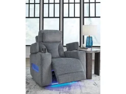 Mor Furniture Recliners|Studio Cave 2 Power Recliner In Steel