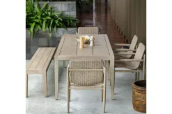 Mor Furniture Outdoor Dining Chairs|Sumba Outdoor Side Chair In Brown