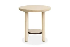 Mor Furniture Sofa & End Tables|Sunset Cove Round End Table In Sanibel Brown