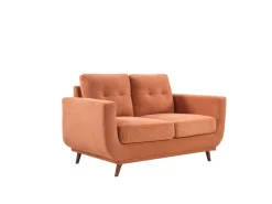 Mor Furniture Loveseats|Sussex Loveseat In Orange