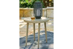 Mor Furniture Outdoor Accent Tables|Swiss Valley Outdoor End Table In Beige