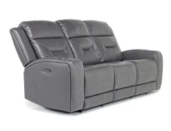 Mor Furniture Reclining Sofas|Sofas|Tahoe 2 Power Sofa In Charcoal 883 Charcoal