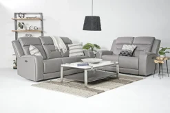Mor Furniture Reclining Sofas|Sofas|Tahoe 2 Power Sofa In Charcoal 883 Charcoal
