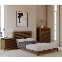Mor Furniture Nightstands|Tanner 2 Drawer Nightstand In Roux